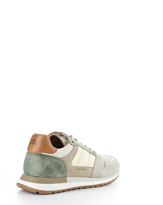 12554A SAND/KHAKI COMBI SUEDE/TEXTILE