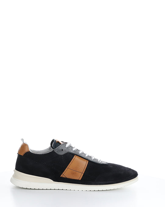 12827 Navy Lace-Up Shoes