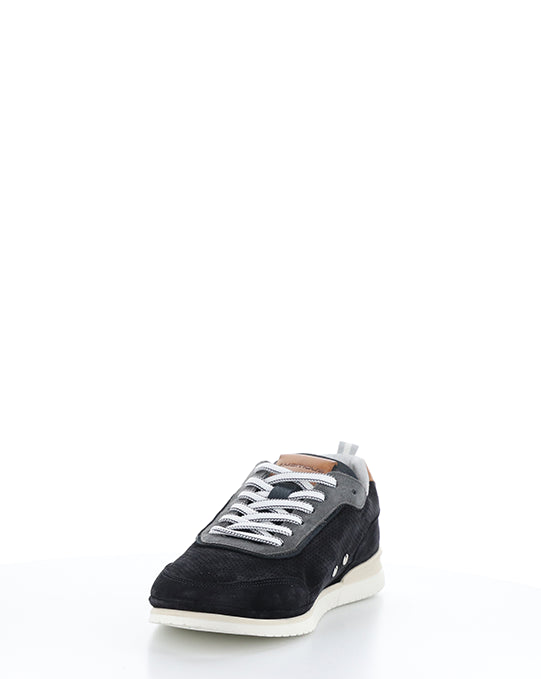 12827 Navy Lace-Up Shoes