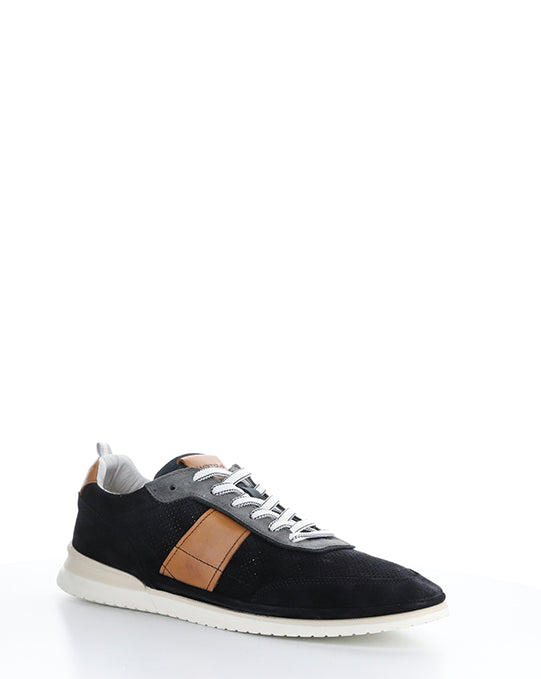 12827 Navy Lace-Up Shoes