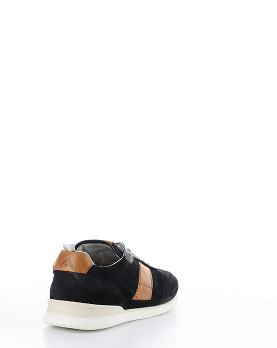12827 Navy Lace-Up Shoes