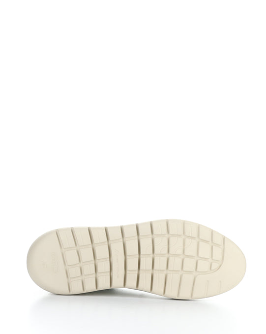 12863 WHITE/COGNAC Lace-up Shoes