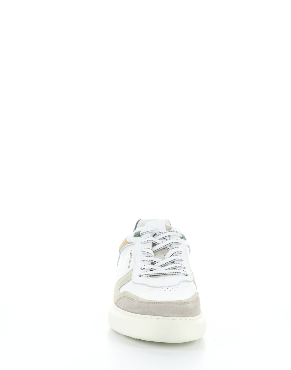 13449 11201AM BEIGE/OFFWHT/GRN Round Toe Shoes