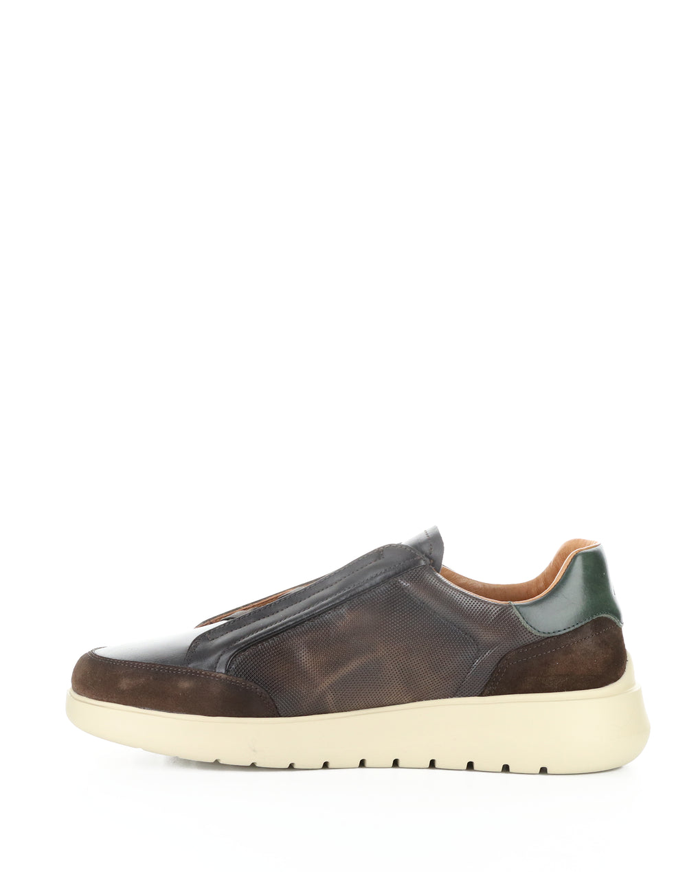 13721 11173AM BROWN LEATHER/SUEDE