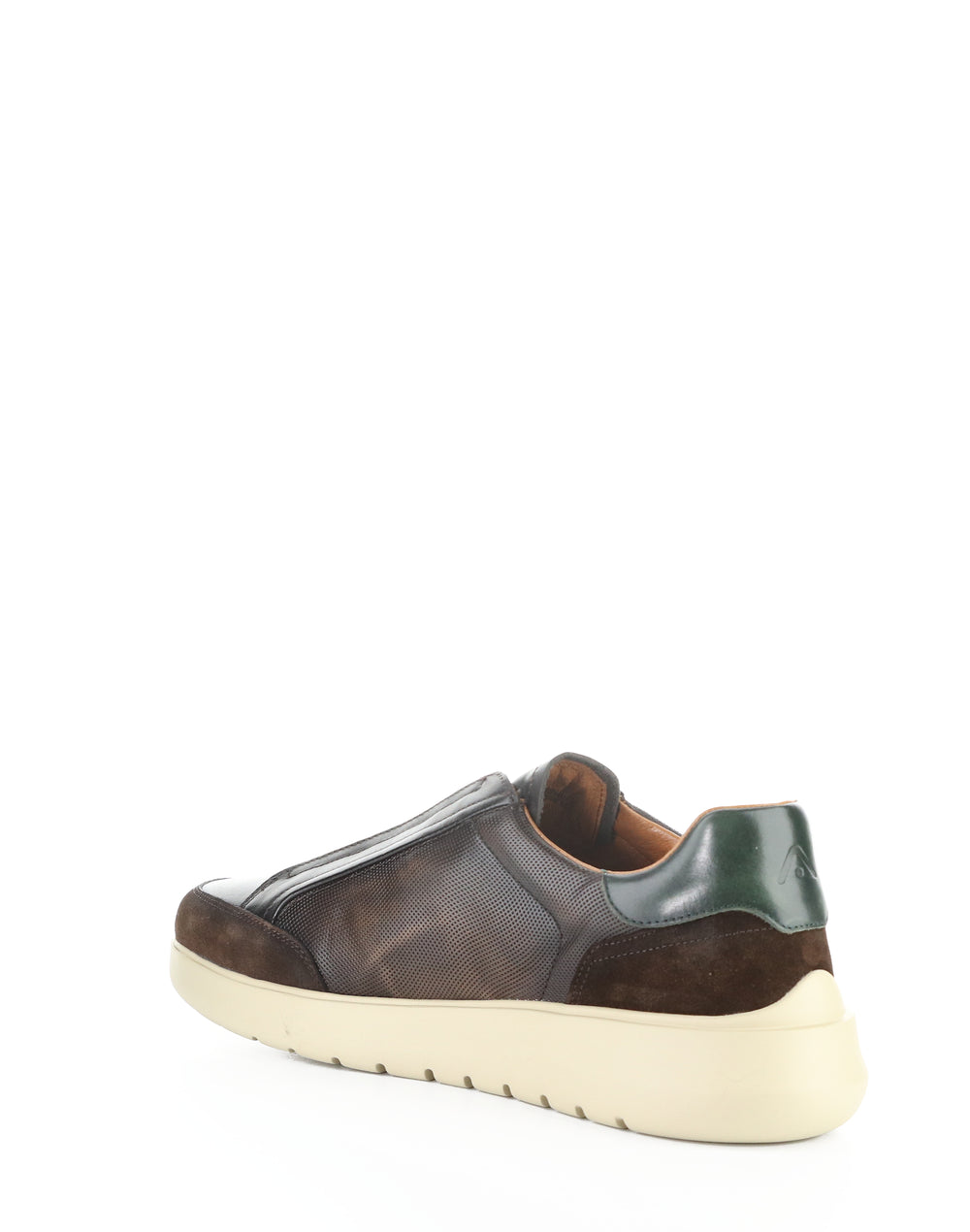 13721 11173AM BROWN LEATHER/SUEDE