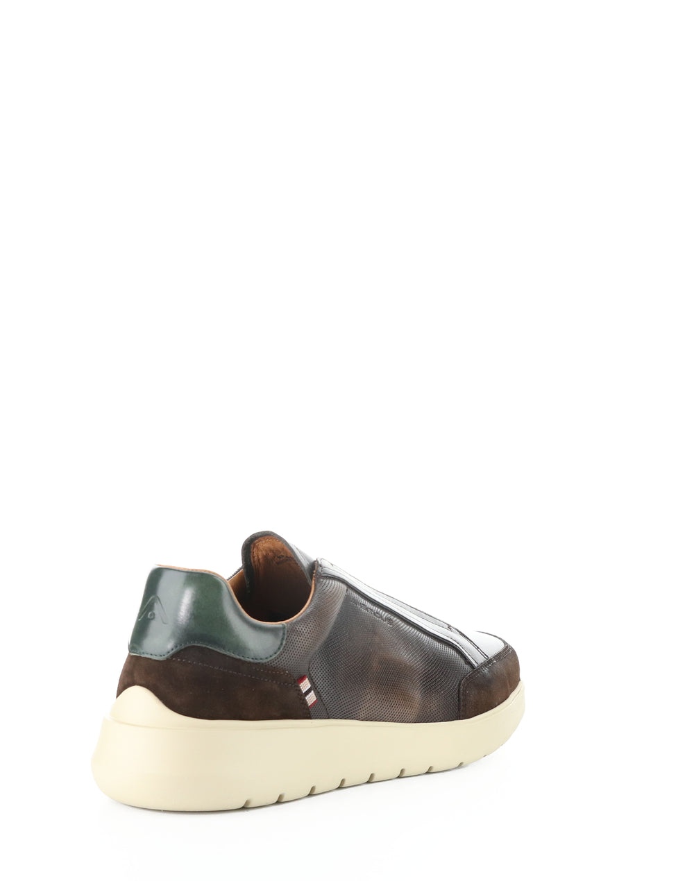 13721 11173AM BROWN LEATHER/SUEDE