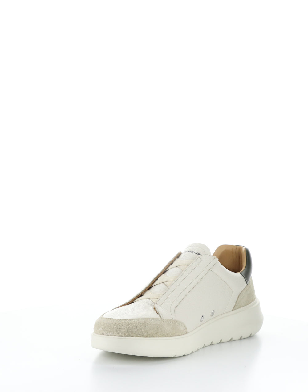 13721A 7333Am Combi Beige Round Toe Shoes