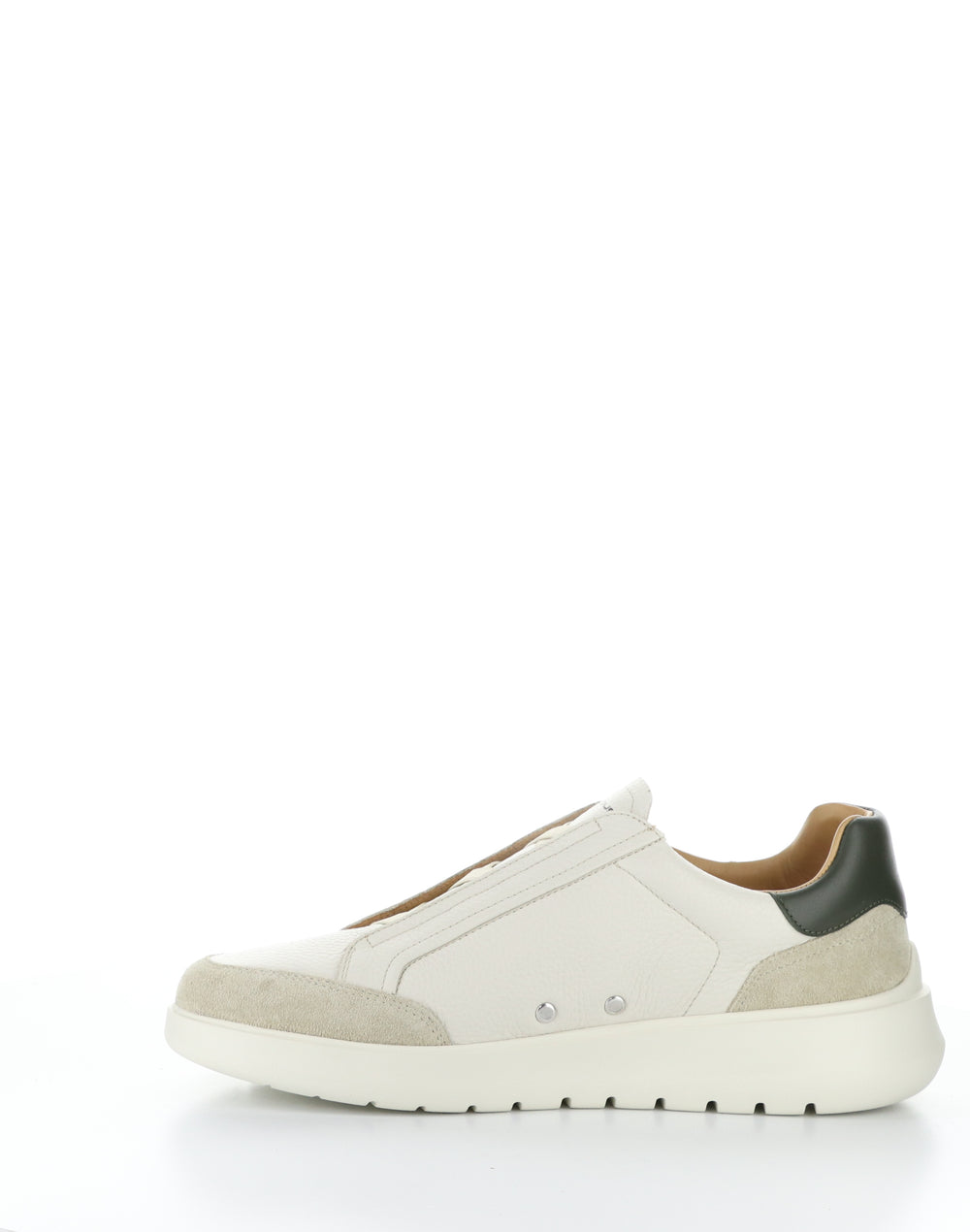 13721A 7333Am Combi Beige Round Toe Shoes