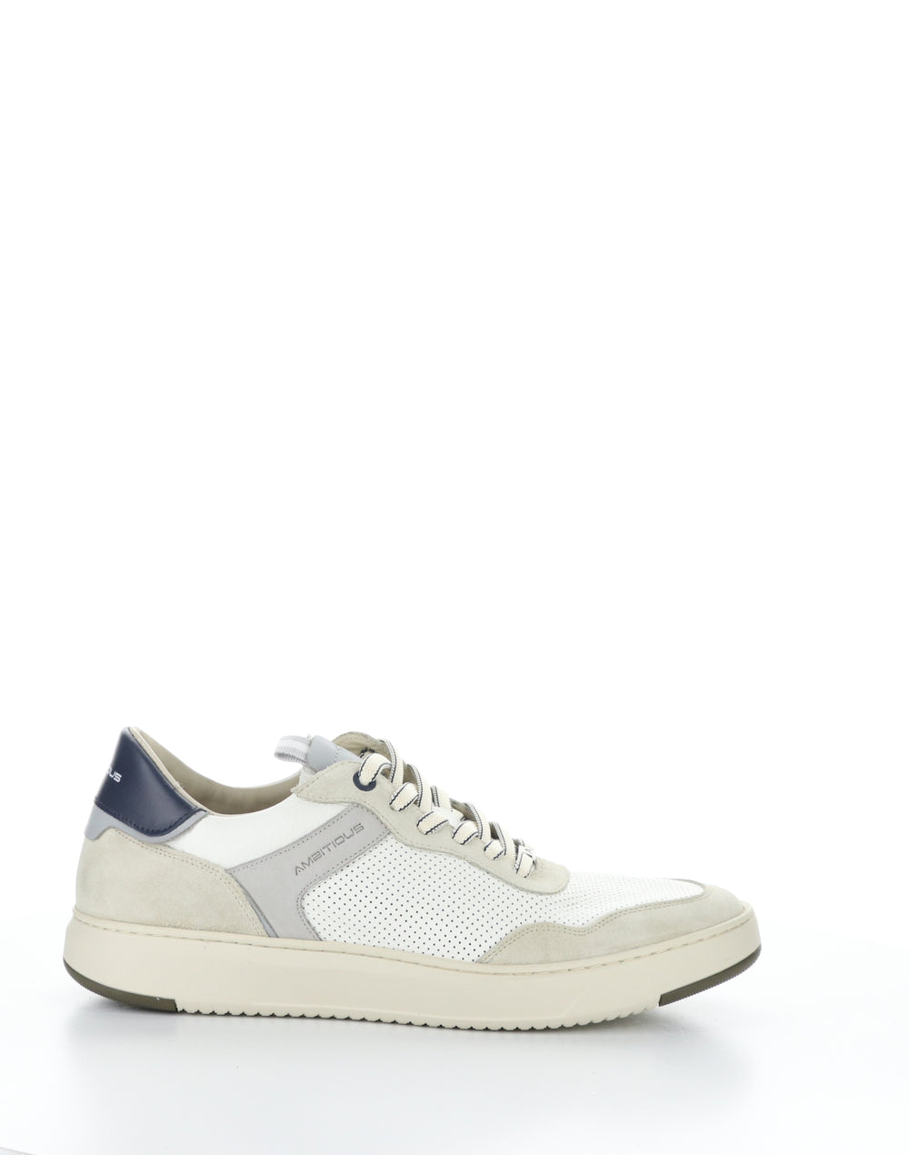 13781 7335AM COMBI WHITE Round Toe Shoes