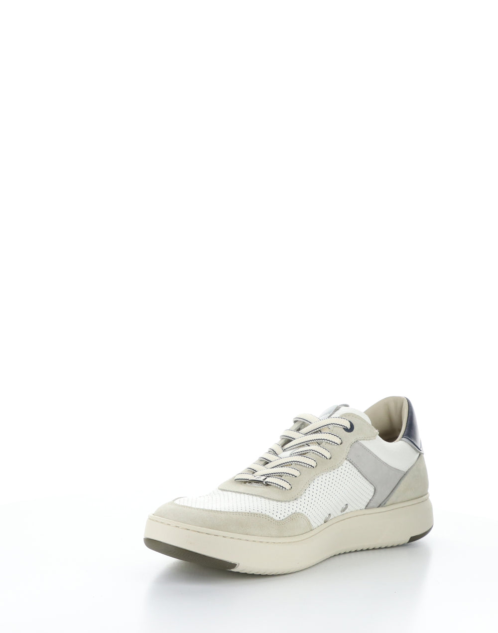 13781 7335AM COMBI WHITE Round Toe Shoes