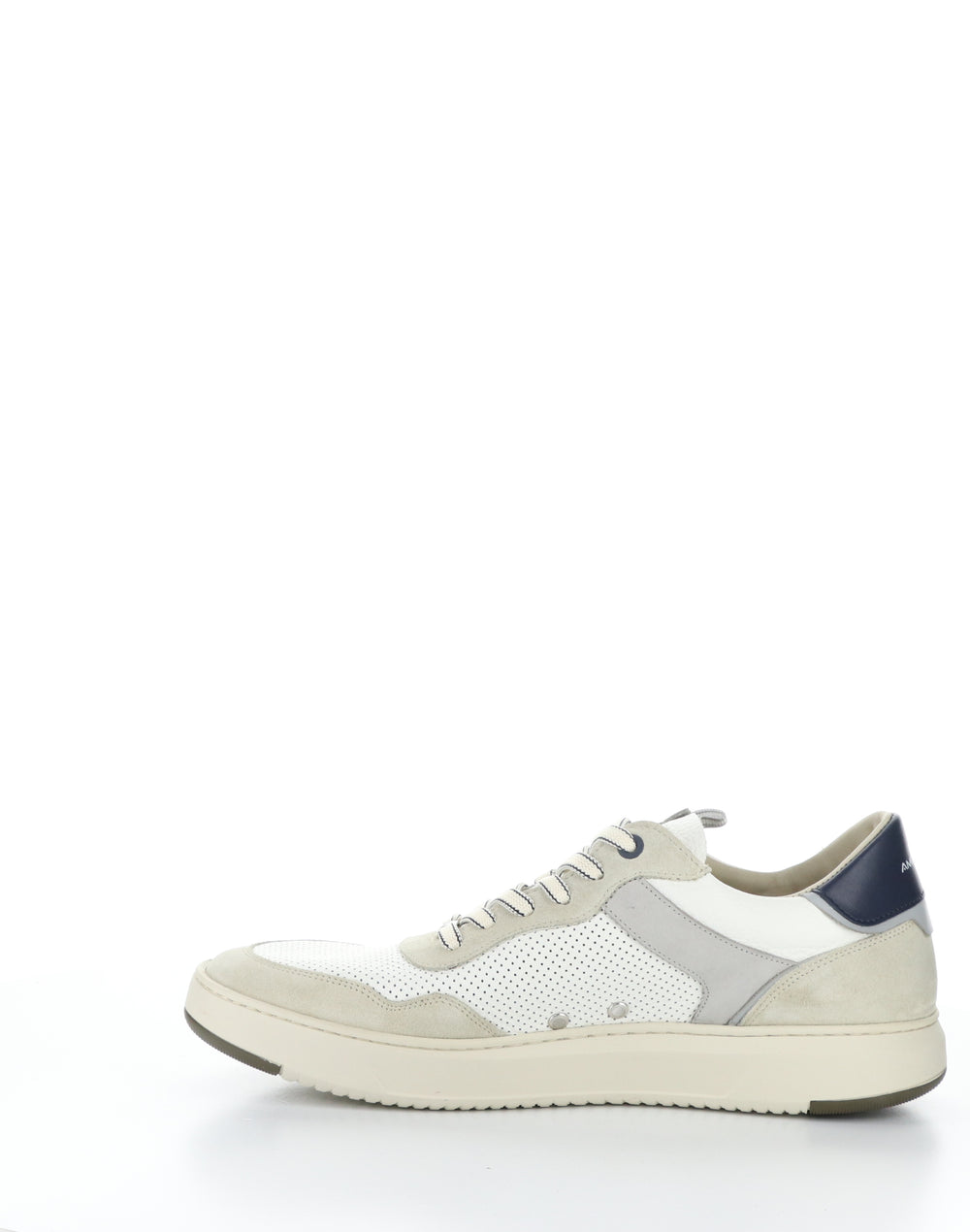 13781 7335AM COMBI WHITE Round Toe Shoes