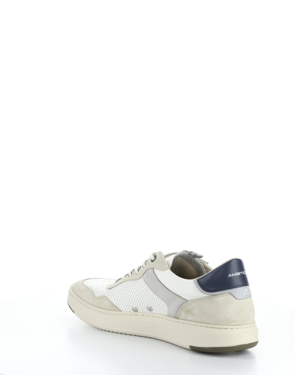 13781 7335AM COMBI WHITE Round Toe Shoes