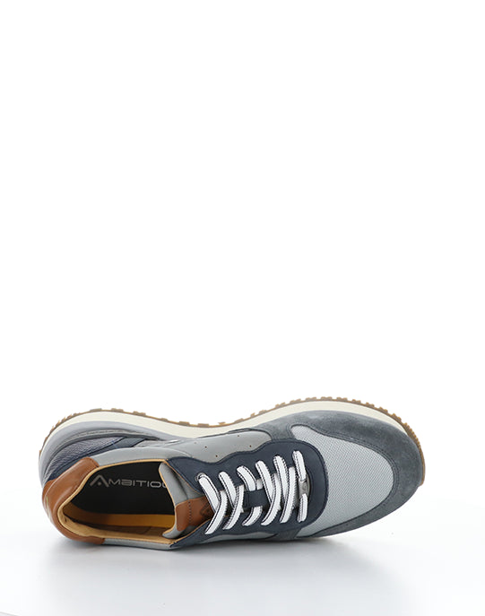 13939 11175AM NAVY SUEDE/LEATHER