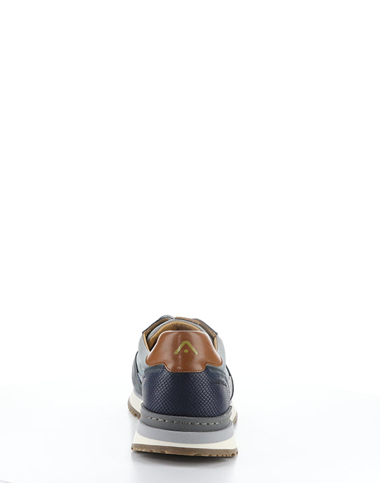 13939 11175AM NAVY SUEDE/LEATHER