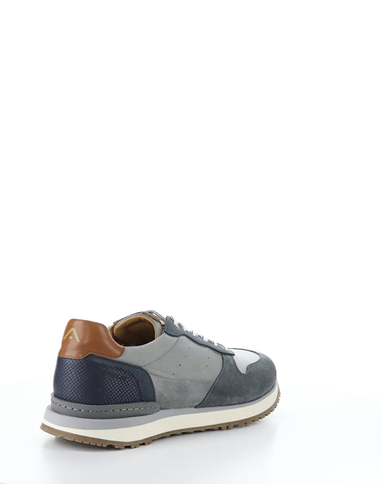 13939 11175AM NAVY SUEDE/LEATHER