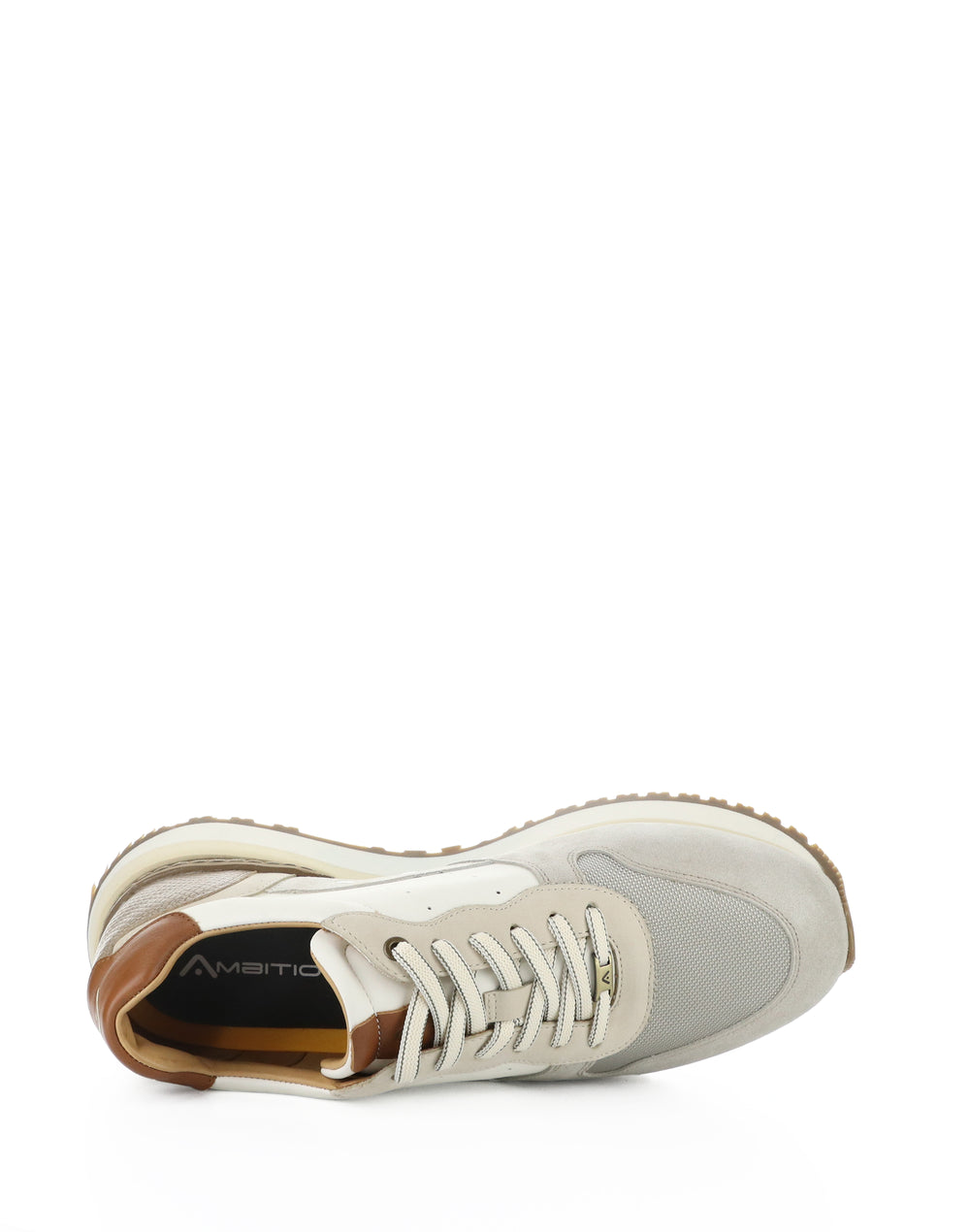 13939 1285AM OFF WHITE SUEDE/LEATHER