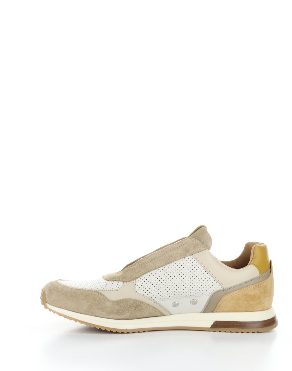 13956 11009AM BEIGE/OFFWHITE Round Toe Shoes