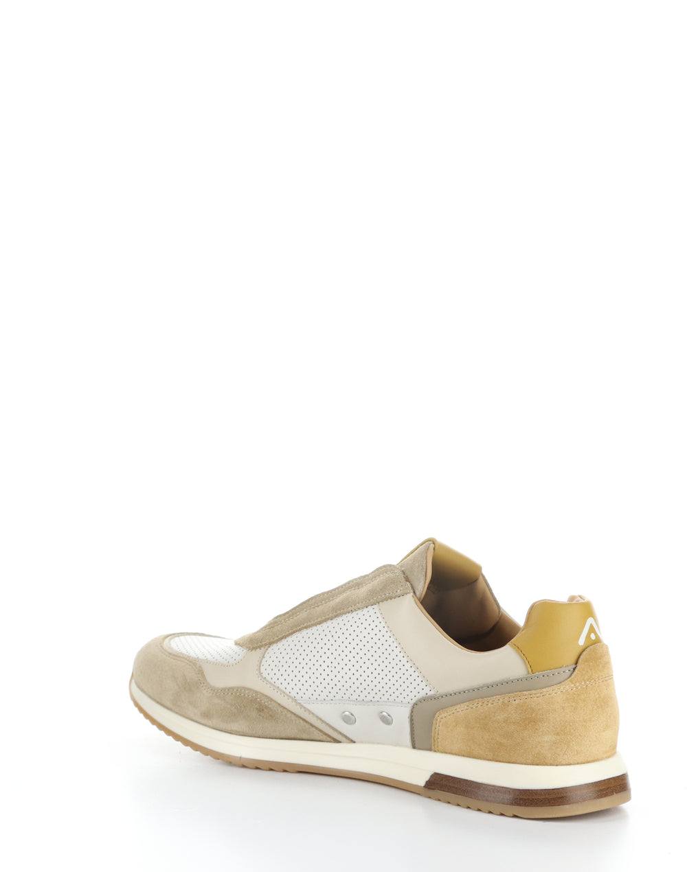 13956 11009AM BEIGE/OFFWHITE Round Toe Shoes