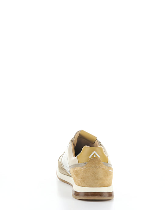 13956 11009Am Beige/Offwhite Suede/Leather