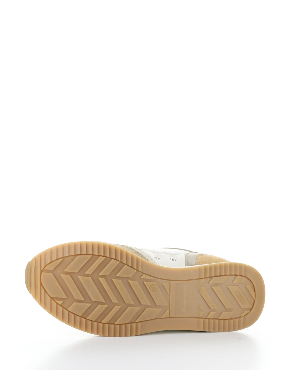 13956 11009AM BEIGE/OFFWHITE Round Toe Shoes