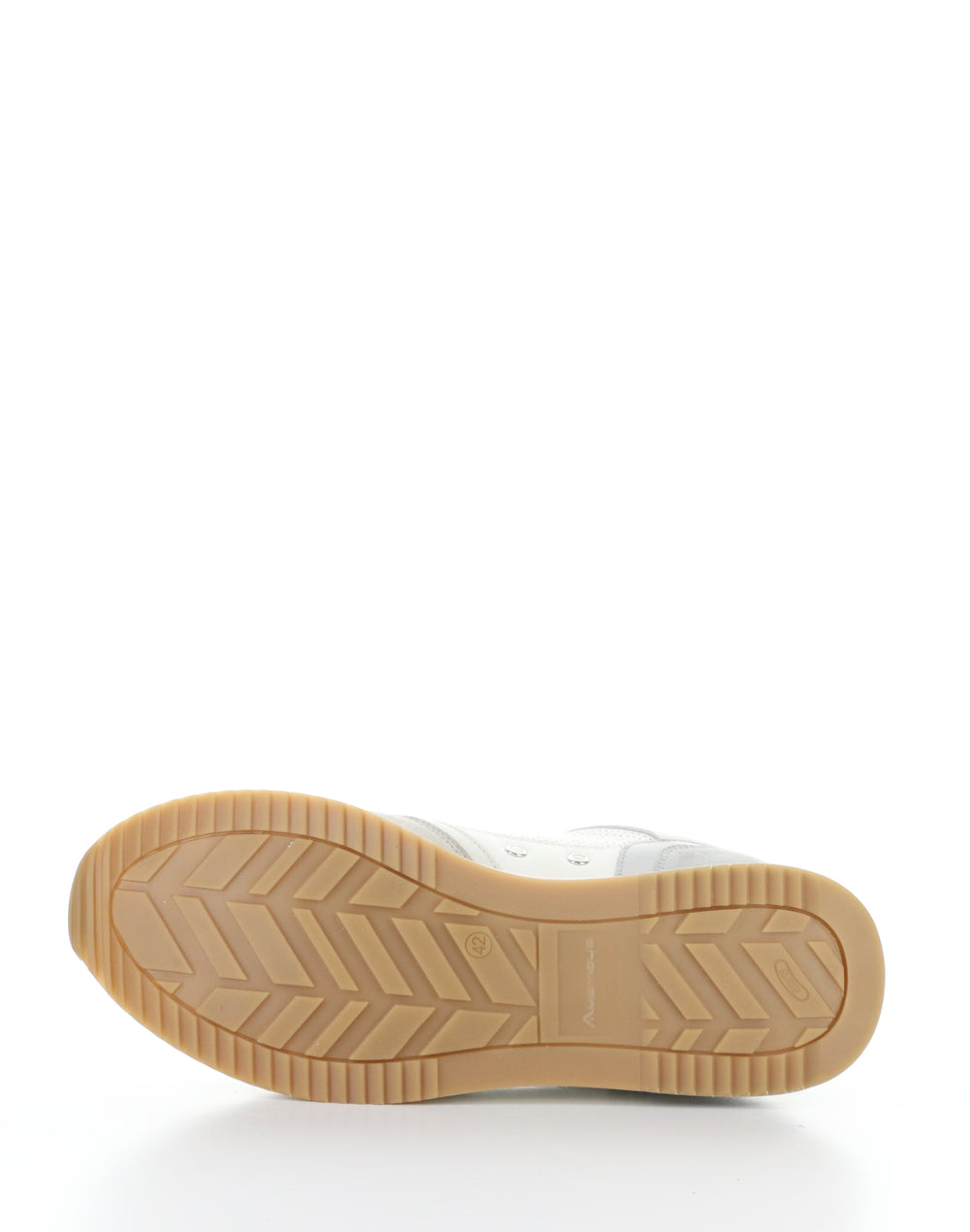 13956 11201AM GREY/OFFWHITE Round Toe Shoes