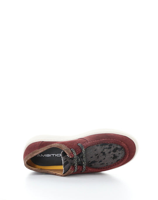 14038W 11254AM BORDEAUX SUEDE