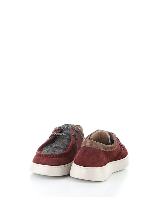 14038W 11254AM BORDEAUX SUEDE