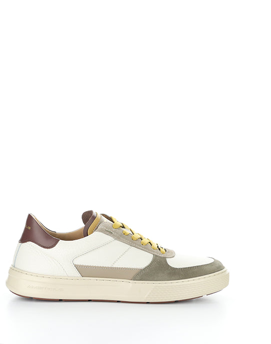 14060 1289AM KHAKI/OFF WHITE LEATHER