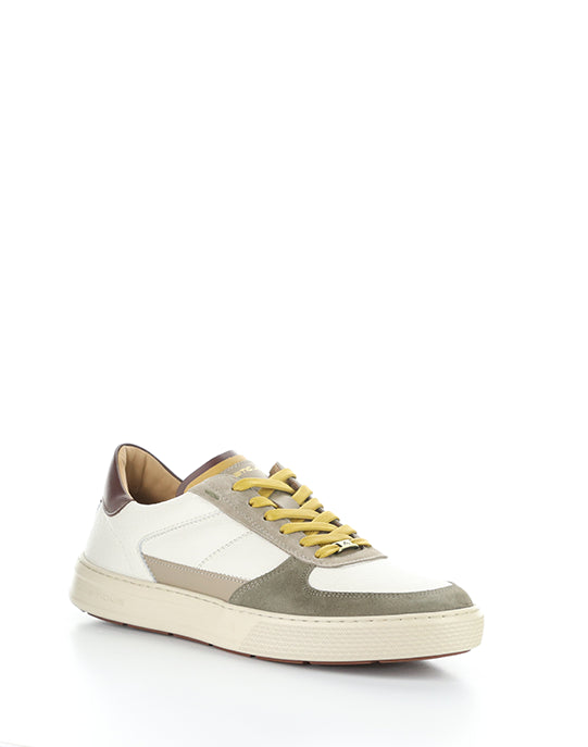 14060 1289AM KHAKI/OFF WHITE LEATHER