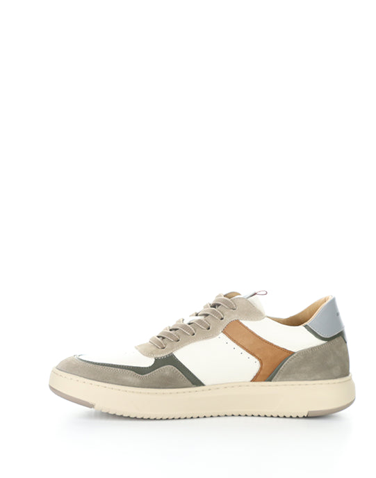 14095 1580AM TAUPE/OFF WHITE LEATHER/SUEDE