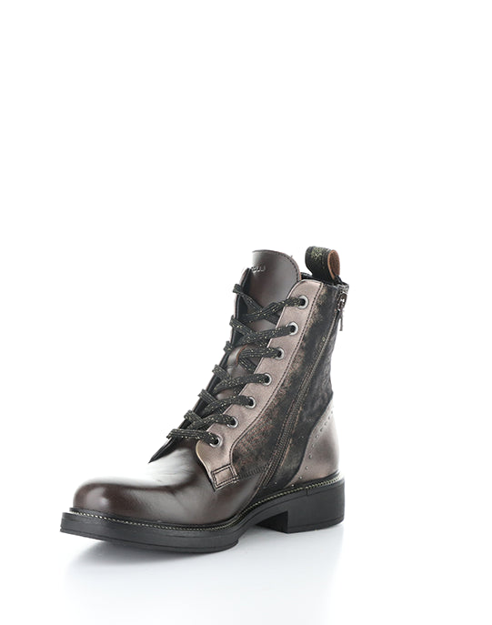 14121W 6811AM BROWN LEATHER/TEXTILE
