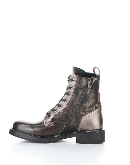 14121W 6811AM BROWN LEATHER/TEXTILE