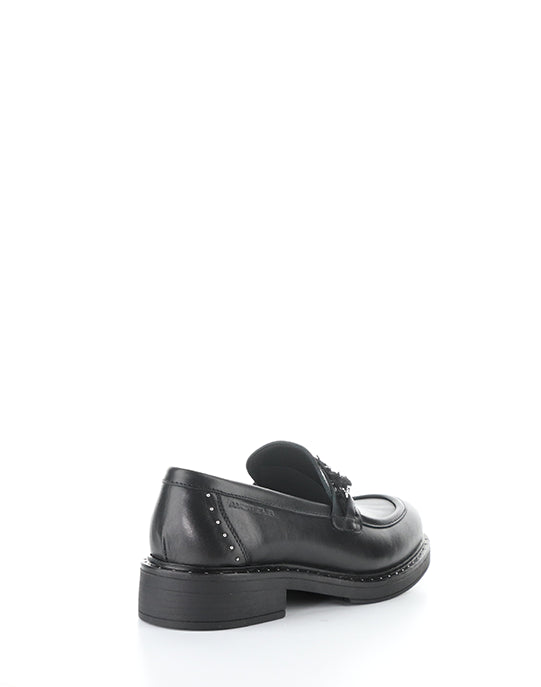 14127W 7421Am Black Leather