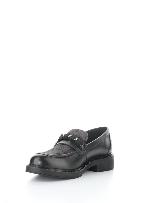 14127W 7437AM BLACK/CAMEL LEATHER