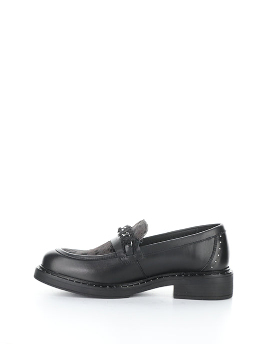 14127W 7437AM BLACK/CAMEL LEATHER