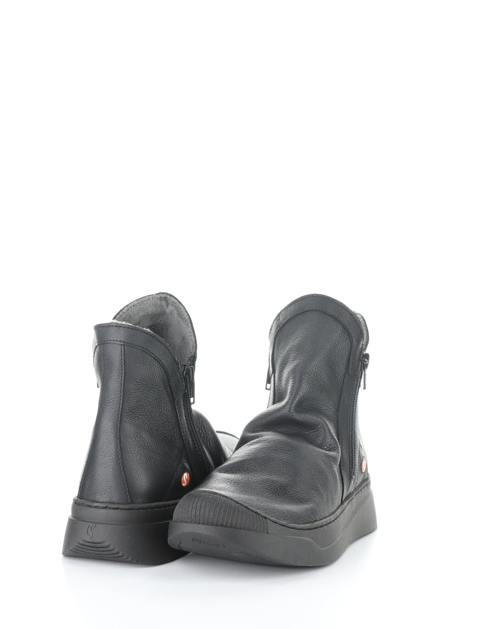 ABIL807SOF 004 BLACK Round Toe Boots