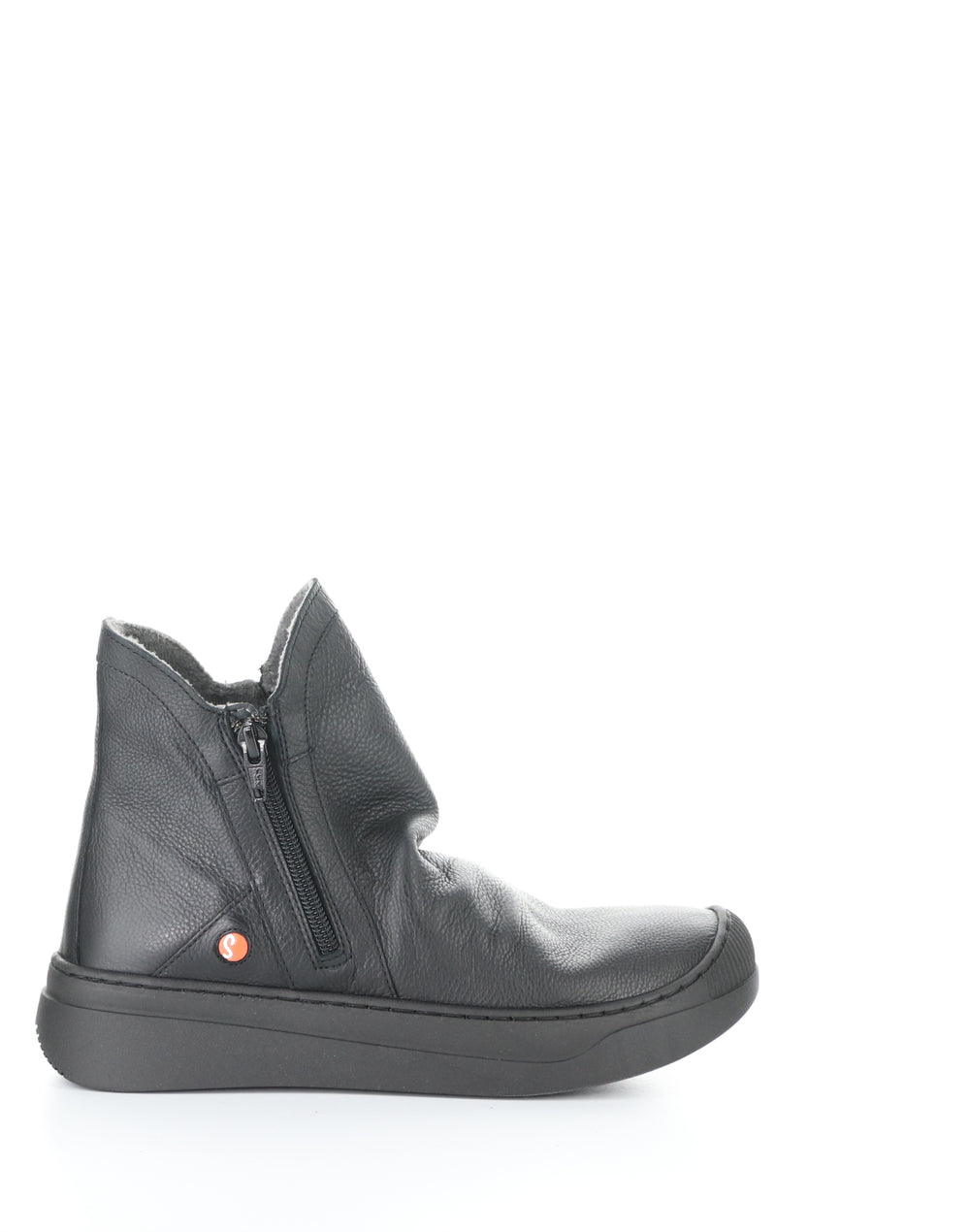 ABIL807SOF 004 BLACK Round Toe Boots