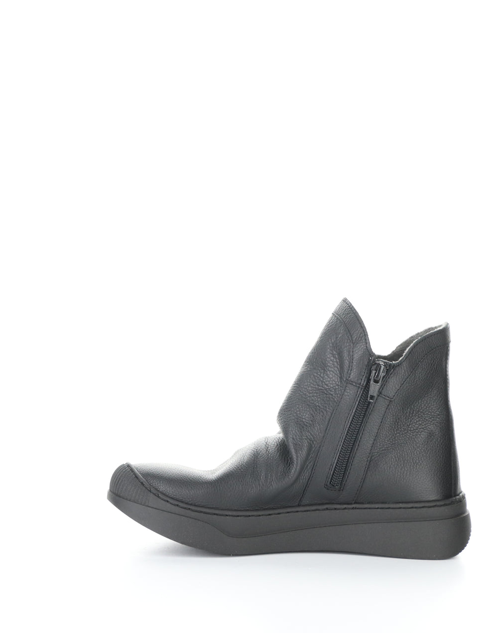 ABIL807SOF 004 BLACK Round Toe Boots