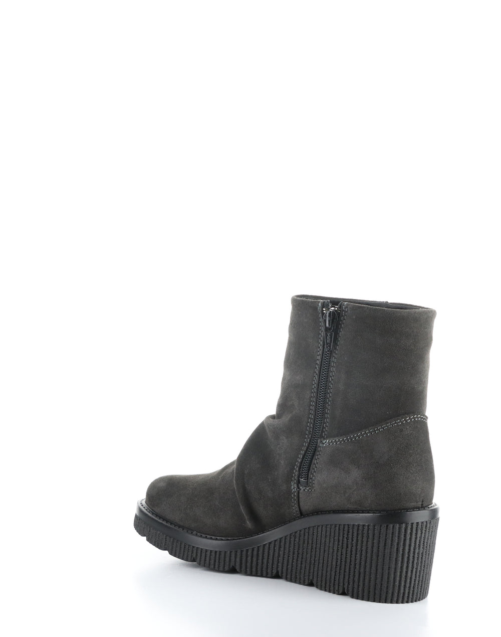 ALINA GREY Round Toe Boots