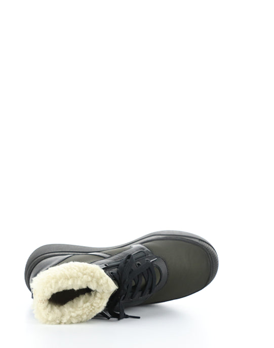 Alio759Sof Khaki Round Toe Boots