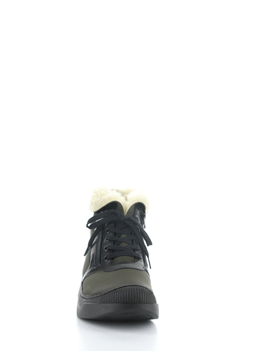 Alio759Sof Khaki Round Toe Boots