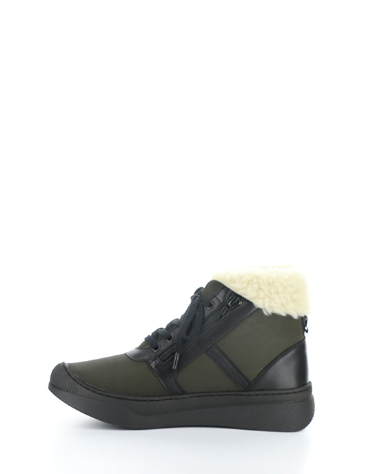 Alio759Sof Khaki Round Toe Boots