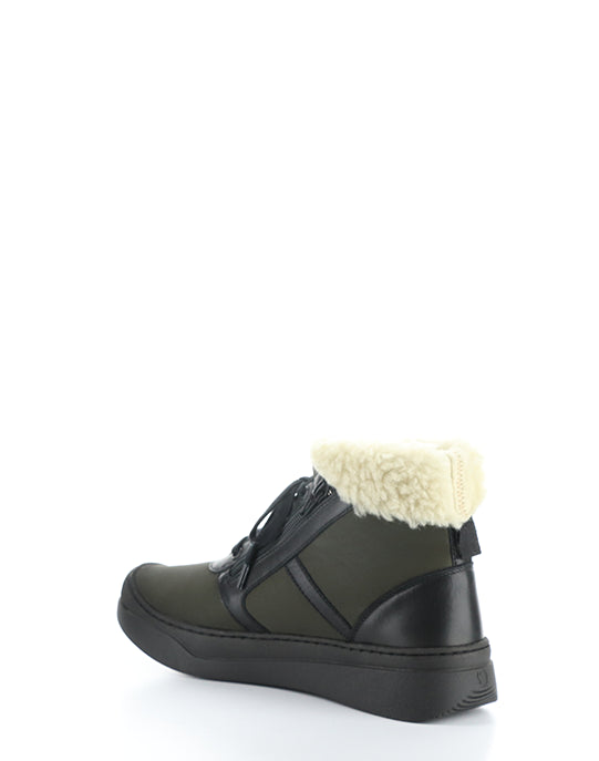 Alio759Sof Khaki Round Toe Boots