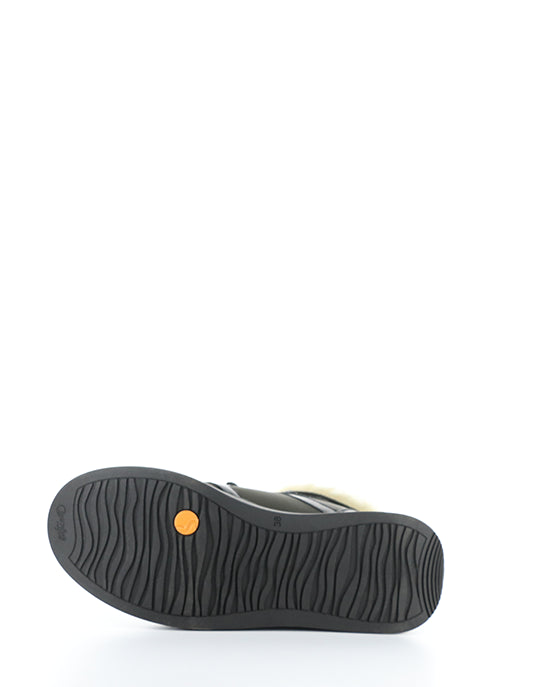 Alio759Sof Khaki Round Toe Boots