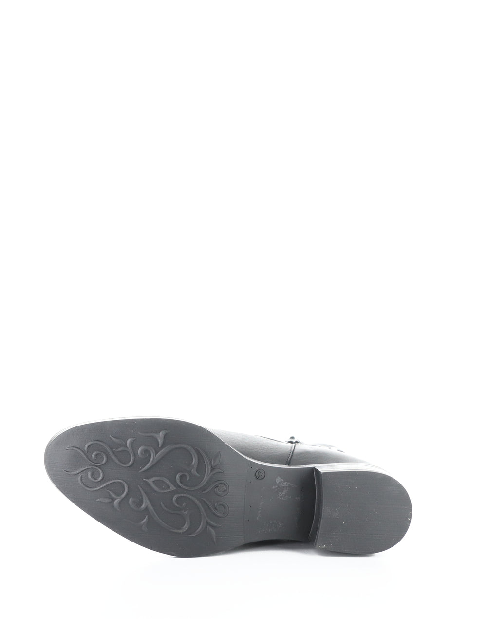 Aloft Black Round Toe Boots