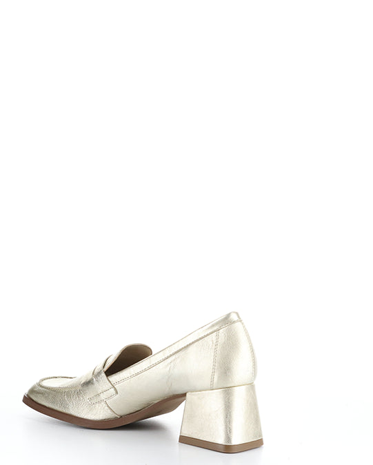 AMA CHAMPAGNE METALLIC LEATHER