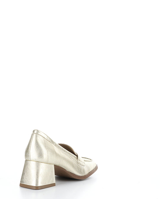 AMA CHAMPAGNE METALLIC LEATHER