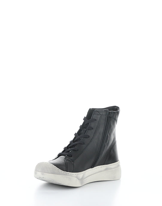 Appe756Sof Black Round Toe Shoes