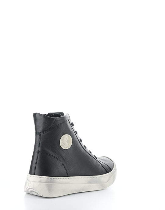 Appe756Sof Black Round Toe Shoes