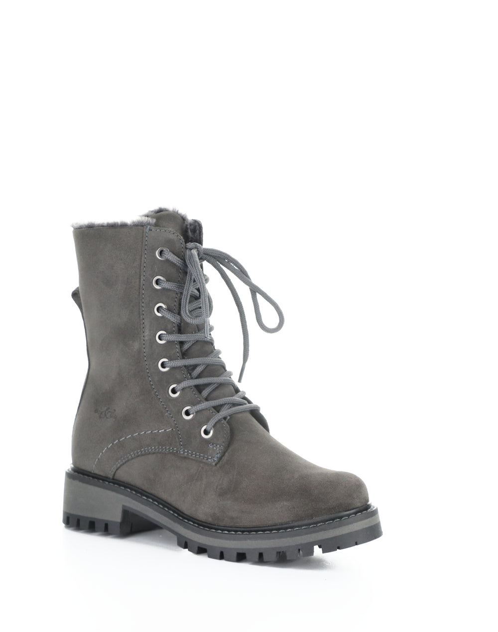 ASHER DK GREY SUEDE/FATARA FAUXFUR